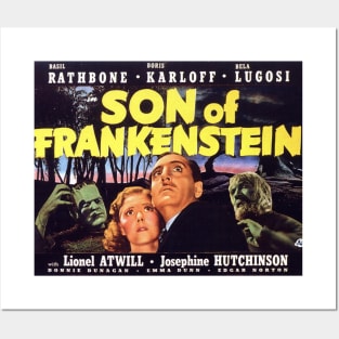 son of frankenstein Posters and Art